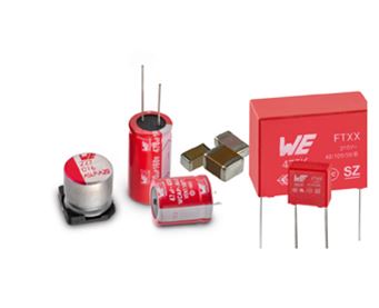 Conrad distribue l’ensemble des condensateurs de Würth Elektronik