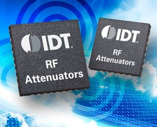 IDT lance 3 atténuateurs variables RF ultra-linéaires à faible perte