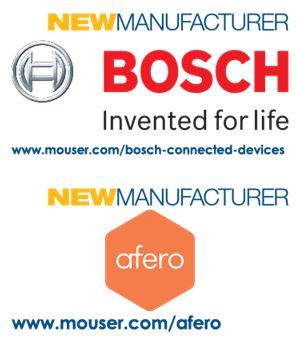 Mouser muscle son offre en composants IoT avec Bosch et Afero