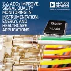 Convertisseurs analogique/numérique sigma-delta 24 bits pour l’instrumentation, l’énergie et la santé