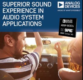 Analog Devices améliore les performances des systèmes audio