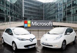 Renault-Nissan s’allie à Microsoft pour préparer l’avenir de la conduite connectée