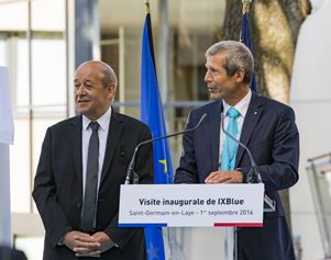 iXblue inaugure un centre de centrales inertielles à Saint-Germain-en-Laye
