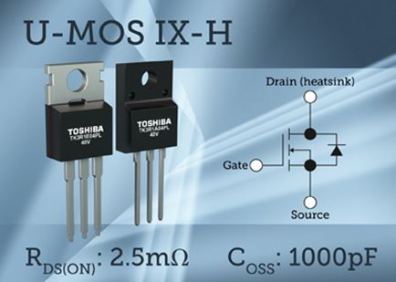MOSFET haut rendement canal-N 40V