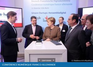 La France et l’Allemagne accélèrent leur coopération dans le numérique