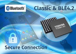 Circuit Bluetooth double-mode supportant Bluetooth LE 4.2 | Toshiba