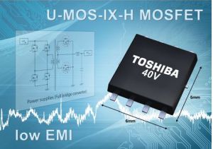 MOSFET avec dispositif 40V ultra-compact pour circuits à faible EMI | Toshiba