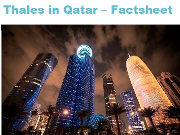 Les systèmes intelligents de Thales au cœur des commandes du Qatar