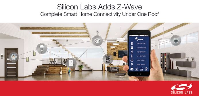 Résidentiel connecté : Silicon Labs rachète la division Z-Wave de Sigma Designs pour 240 M$