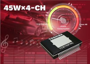 Amplificateur linéaire 4 canaux pour l’audio automobile | Toshiba