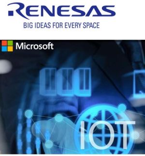Renesas collabore avec Microsoft dans l’IoT