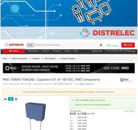 Le distributeur Distrelec s’allie à TraceParts pour l’implantation de modèles 3D