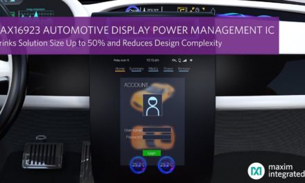Circuit de gestion d’alimentation d’écrans automobiles | Maxim