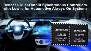 Contrôleurs synchrones à double sortie pour systèmes automobiles | Renesas