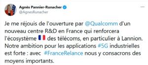 Qualcomm va ouvrir un centre de R&D dédié à la 5G en France