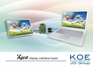 Solution matérielle pour contrôler les écrans TFT LVDS | KOE