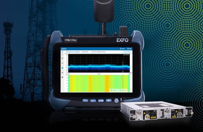 EXFO lance le premier analyseur de spectre 5G modulaire et portable de l’industrie