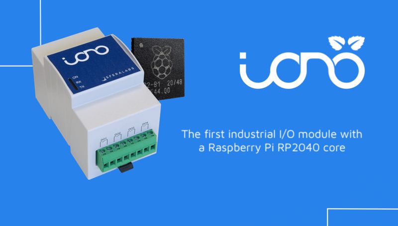 Premier module d’entrée/sortie industriel intégrant le microcontrôleur Raspberry Pi RP2040