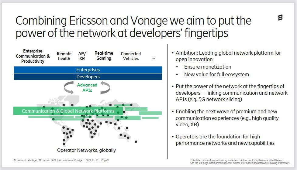 Ericsson rachète l’Américain Vonage pour 6,2 milliards de dollars