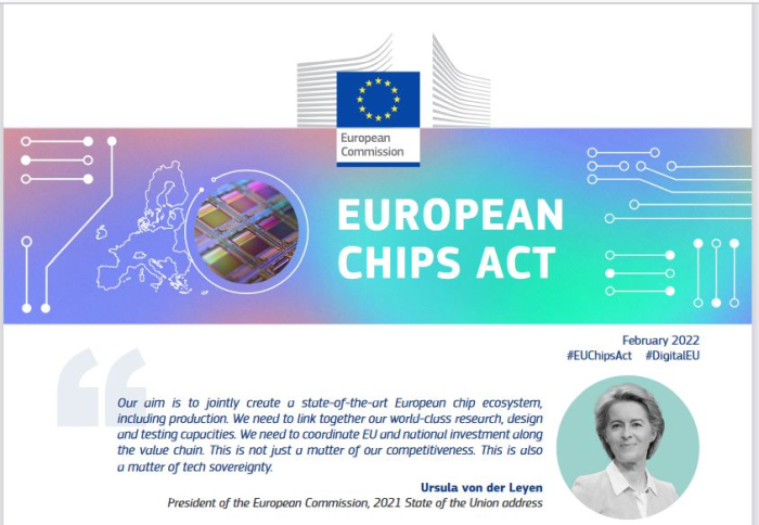 L’European Chips Act va mobiliser plus de 43 milliards d’euros d’investissements publics et privés