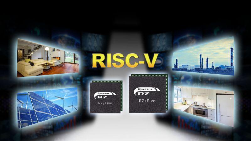 Renesas lance ses premiers processeurs RISC-V 64 bits