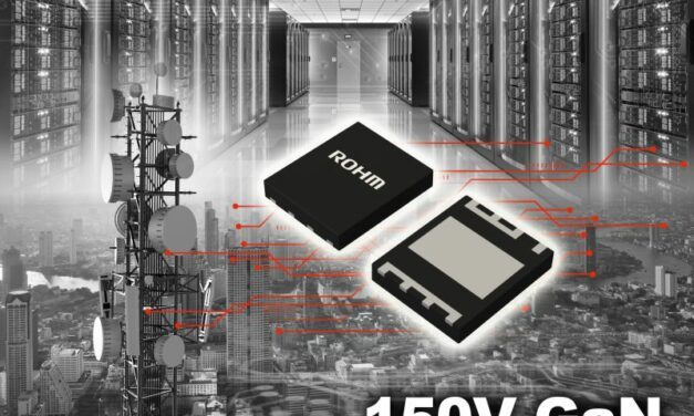 Rohm lance la production de volume de ses transistors GaN 150V haute fiabilité