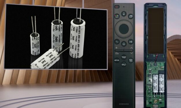 Les supercondensateurs de Vinatech remplacent les batteries dans les télécommandes de téléviseurs