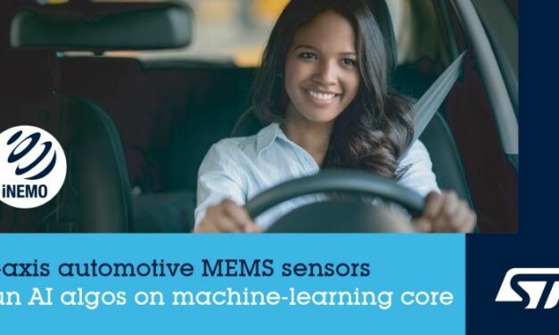STMicroelectronics intègre de l’IA dans ses capteurs de mouvements pour l’automobile