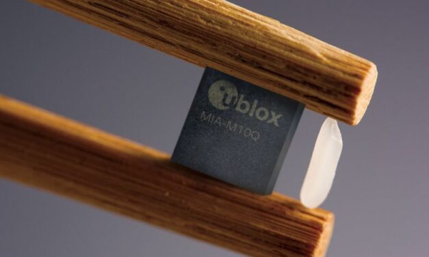 u-blox dévoile le plus petit module GPS au monde