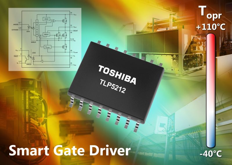 Un optocoupleur de Toshiba protège et commande les circuits de puissance industriels