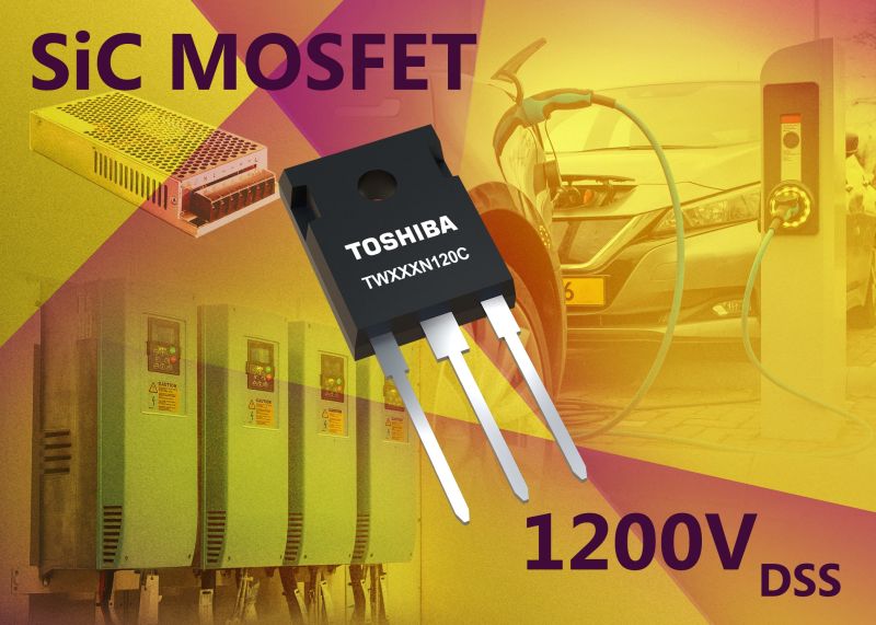 Les Mosfet SiC 1200 V de Toshiba passent aussi à la troisième génération