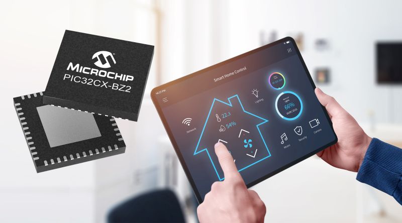 Les microcontrôleurs de Microchip facilitent l’ajout de Bluetooth Low Energy
