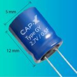 CAP-XX adapte ses supercondensateurs cylindriques à l’IoT