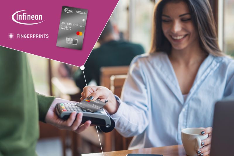Infineon entre sur le marché des cartes de paiement biométriques