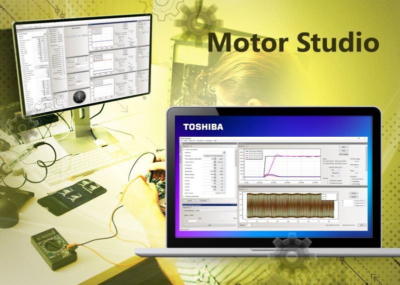 Toshiba facilite la commande de moteurs basée sur ses microcontrôleurs