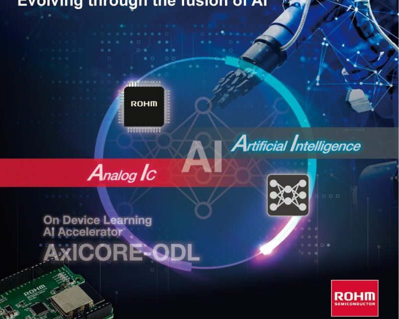 Rohm développe un circuit d’IA basse consommation pour l’edge computing
