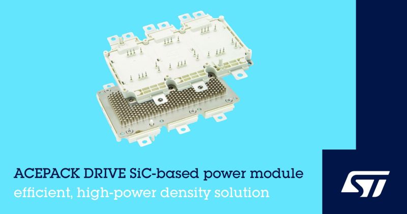 ST dévoile sa 3è génération de modules de puissance en SiC
