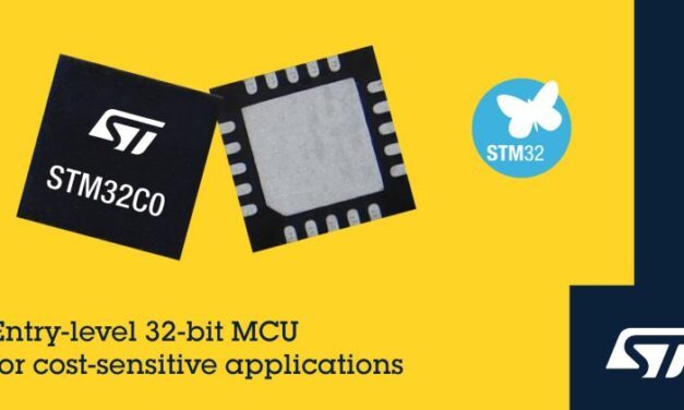 ST lance sa gamme de microcontrôleurs 32 bits la plus abordable