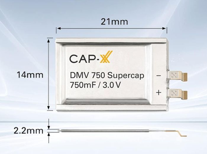 CAP-XX améliore ses supercondensateurs ultra-minces pour appareils miniatures sans fil
