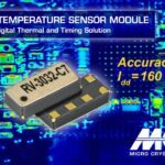 Micro Crystal dévoile un capteur de température de précision basse consommation