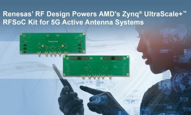 Solution frontale RF et numérique pour antennes actives 5G : Renesas collabore avec AMD