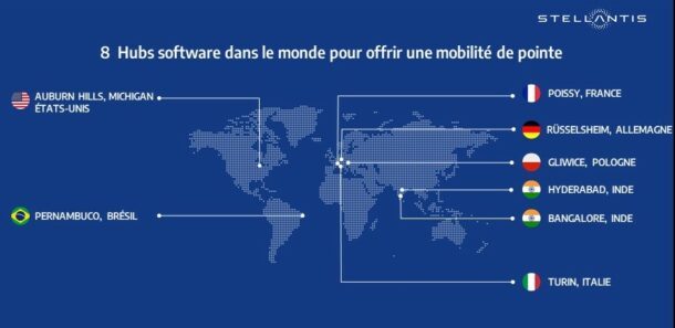 Stellantis Map Stellantis ouvre un 8e centre de développement logiciel en Pologne ...