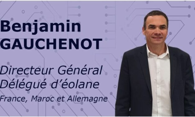 Benjamin Gauchenot nommé directeur général délégué d’Eolane France, Maroc et Allemagne