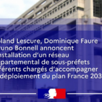 Installation d’un réseau départemental de référents pour accélérer le déploiement du plan France 2030