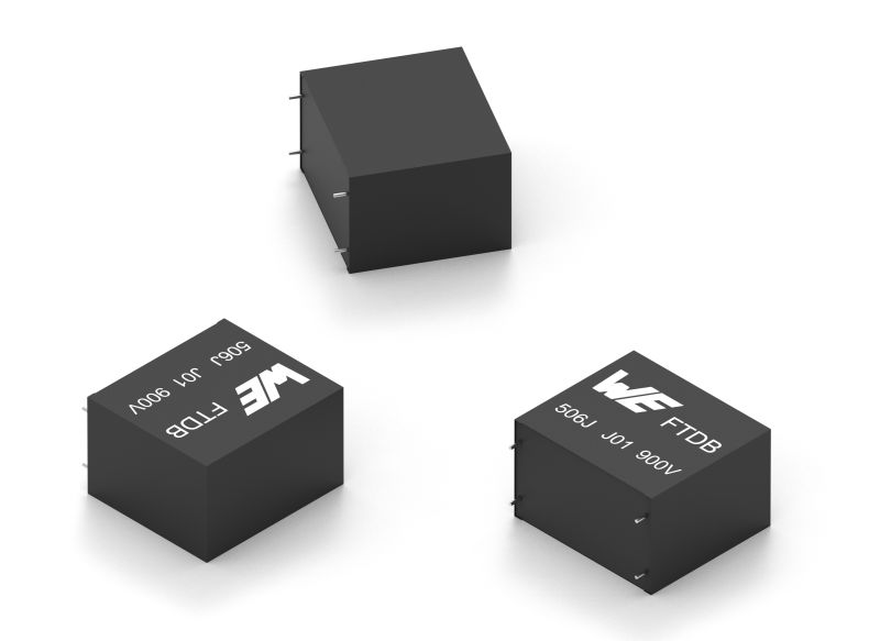 Würth Elektronik optimise ses condensateurs film pour applications DC-Link