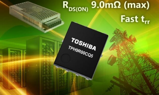 Toshiba dope les performances de ses Mosfet canal N 150 V de dernière génération
