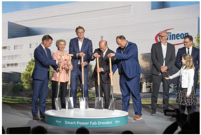 Infineon célèbre le démarrage de la construction d’une fab de 5 milliards d’euros à Dresde