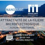 Attractivité de la microélectronique : la filière se mobilise sur les solutions le 11 mai à Grenoble