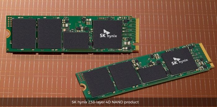 SK hynix lance en production une mémoire flash NAND 4D à 238 couches