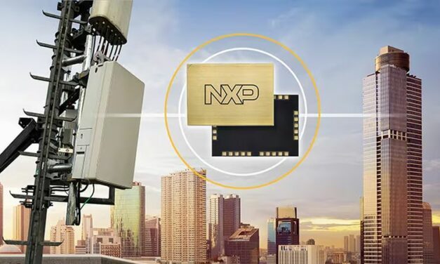 Des amplificateurs RF de NXP rendent les stations de base 5G plus légères et compactes